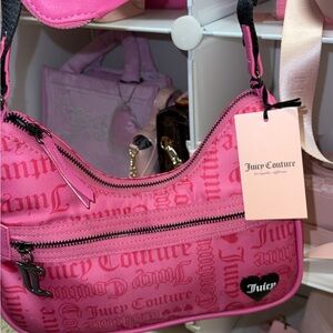 Juicy Couture Bold Pink Shoulder Bag